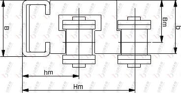 TG-ETA ETA型单排链条导轨